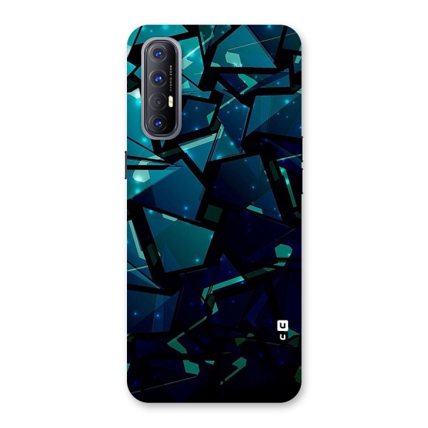 Abstract Glass Design Back Case for Reno3 Pro