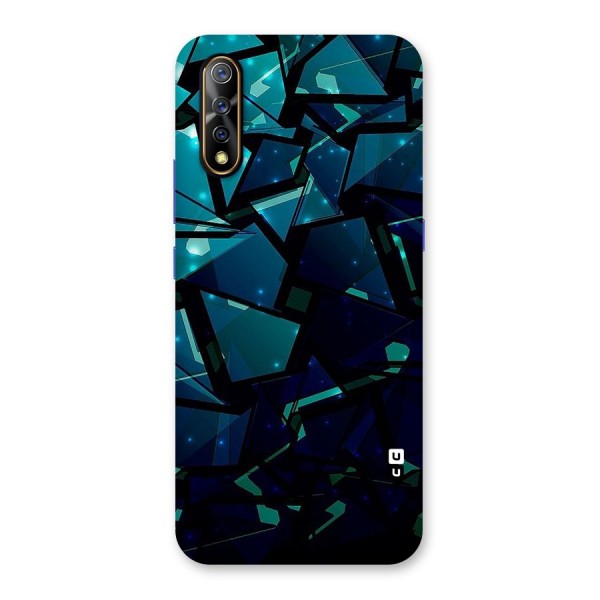 Abstract Glass Design Back Case for Vivo S1
