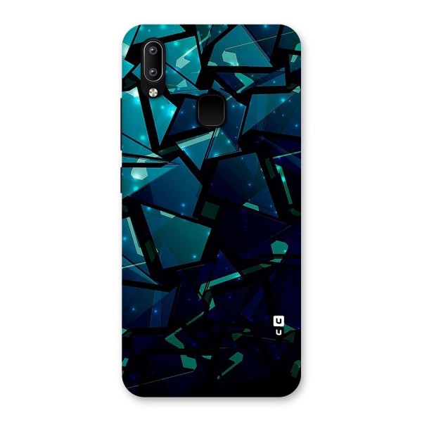 Abstract Glass Design Back Case for Vivo Y95