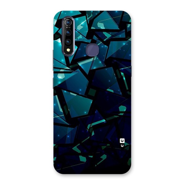 Abstract Glass Design Back Case for Vivo Z1 Pro