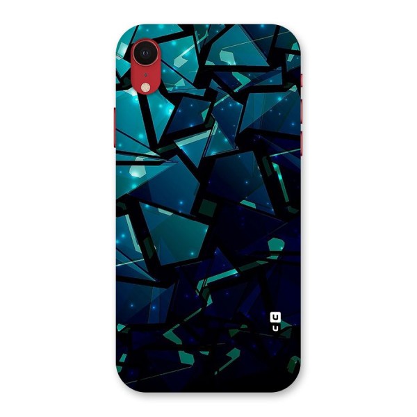 Abstract Glass Design Back Case for iPhone XR
