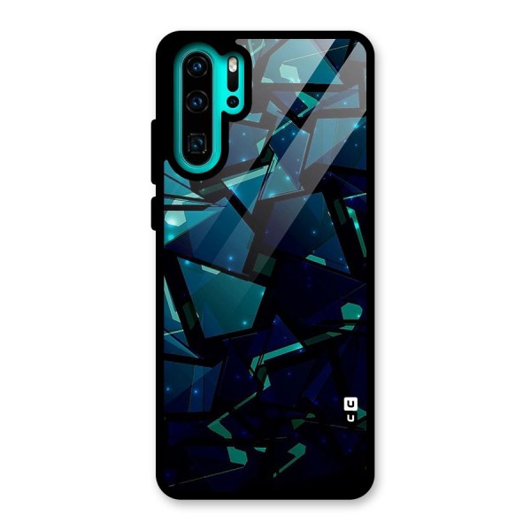 Abstract Glass Design Glass Back Case for Huawei P30 Pro