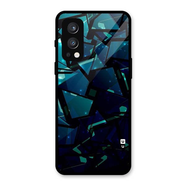 Abstract Glass Design Glass Back Case for OnePlus Nord 2 5G