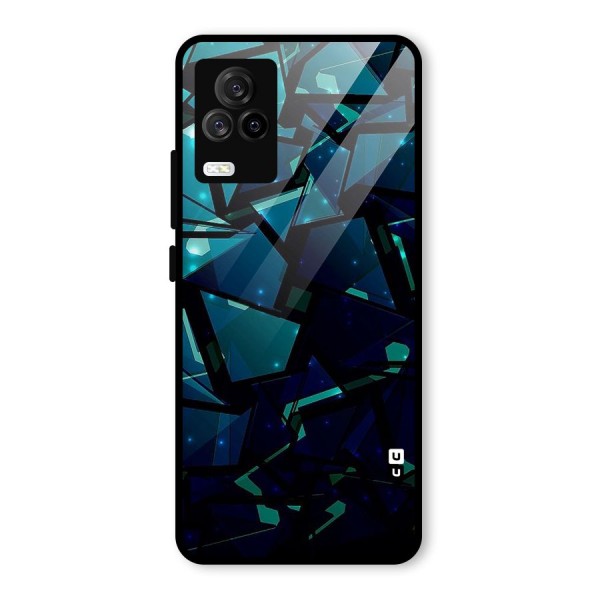 Abstract Glass Design Glass Back Case for Vivo iQOO 7 Legend 5G