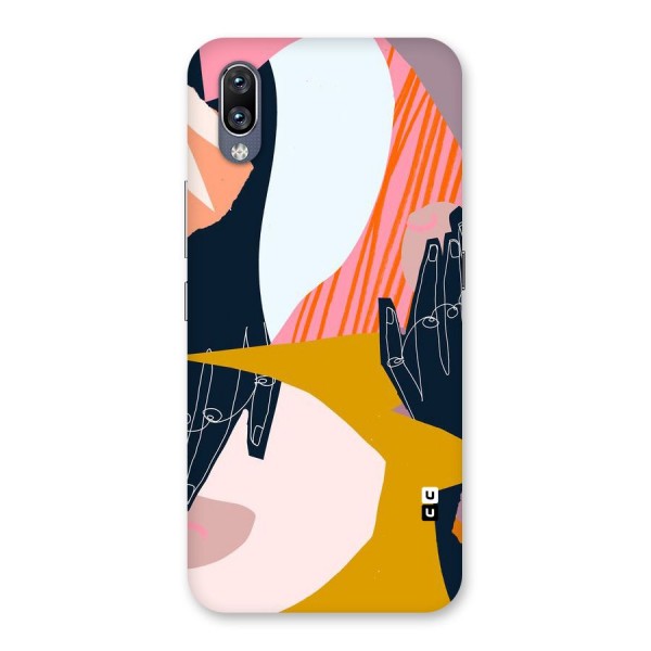 Abstract Hands Back Case for Vivo NEX