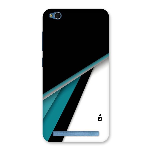 Abstract Lines Of Blue Back Case for Redmi 5A