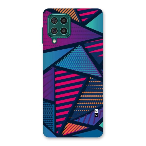 Abstract Lines Polka Back Case for Galaxy F62