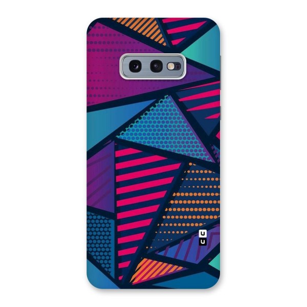 Abstract Lines Polka Back Case for Galaxy S10e