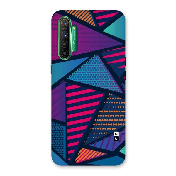 Abstract Lines Polka Back Case for Realme X2