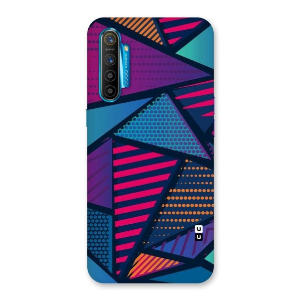 Abstract Lines Polka Back Case for Realme XT