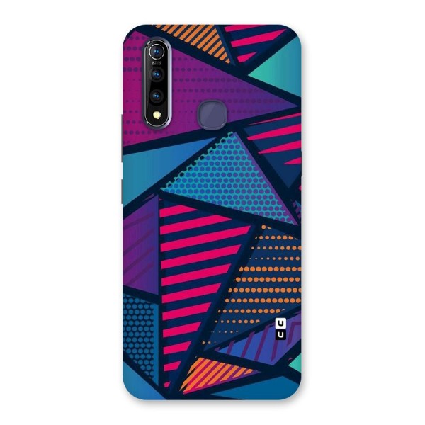 Abstract Lines Polka Back Case for Vivo Z1 Pro