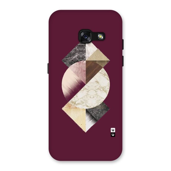 Abstract Marble Pattern Back Case for Galaxy A3 (2017)
