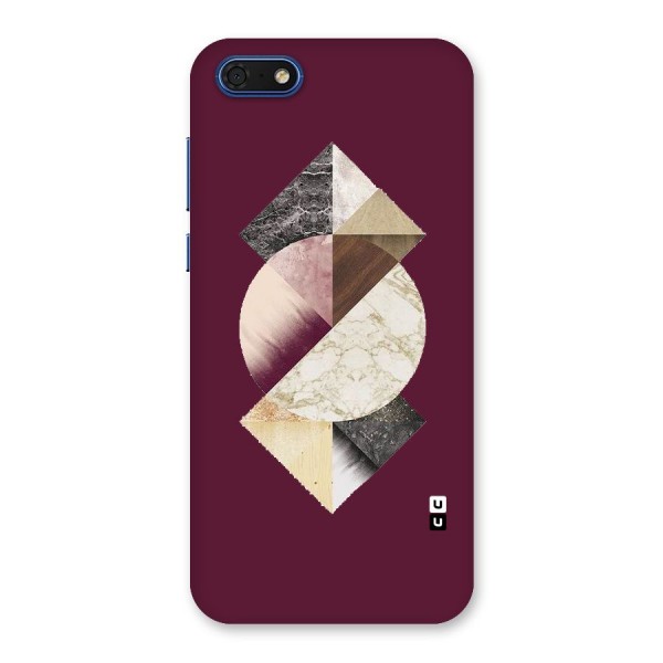 Abstract Marble Pattern Back Case for Honor 7s