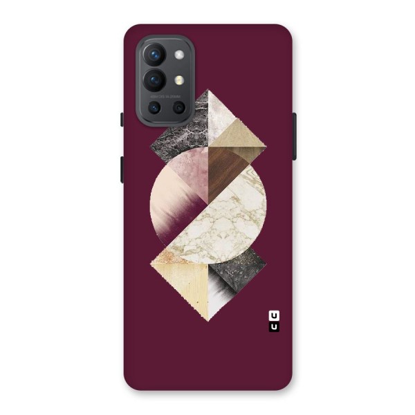 Abstract Marble Pattern Back Case for OnePlus 9R