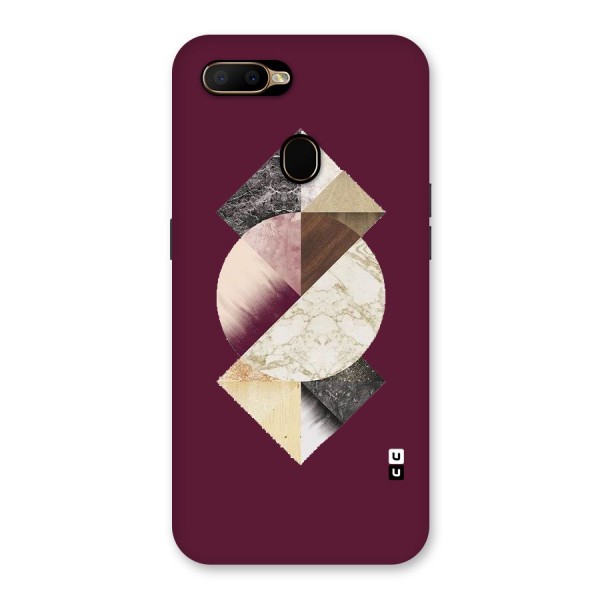 Abstract Marble Pattern Back Case for Oppo A5s