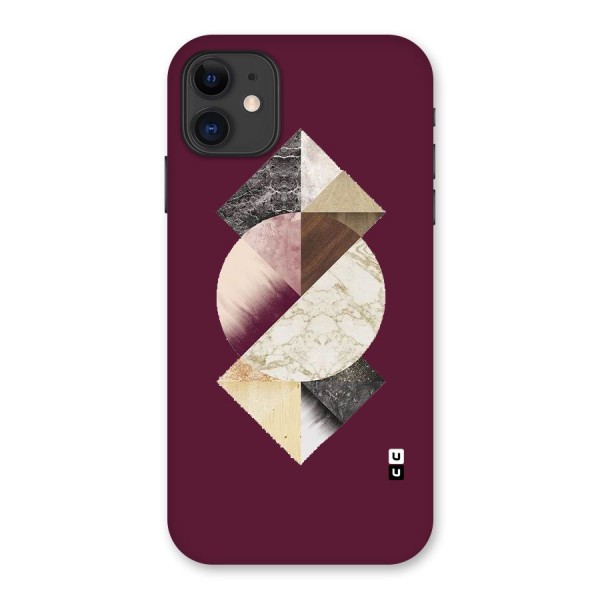 Abstract Marble Pattern Back Case for iPhone 11