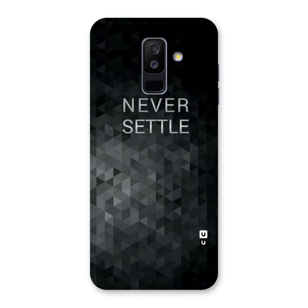 Abstract No Settle Back Case for Galaxy A6 Plus