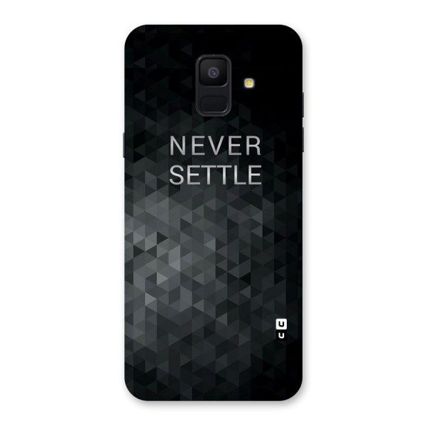 Abstract No Settle Back Case for Galaxy A6 (2018)