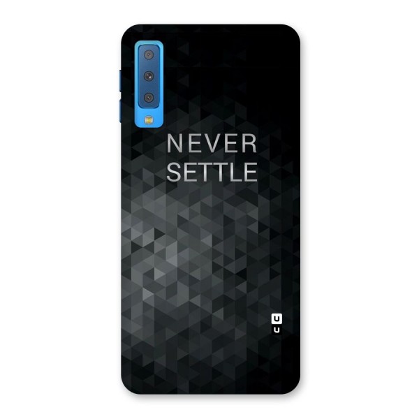 Abstract No Settle Back Case for Galaxy A7 (2018)
