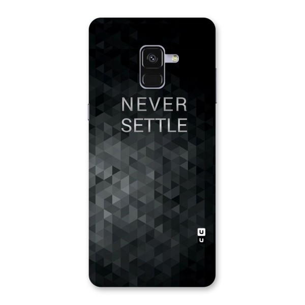 Abstract No Settle Back Case for Galaxy A8 Plus