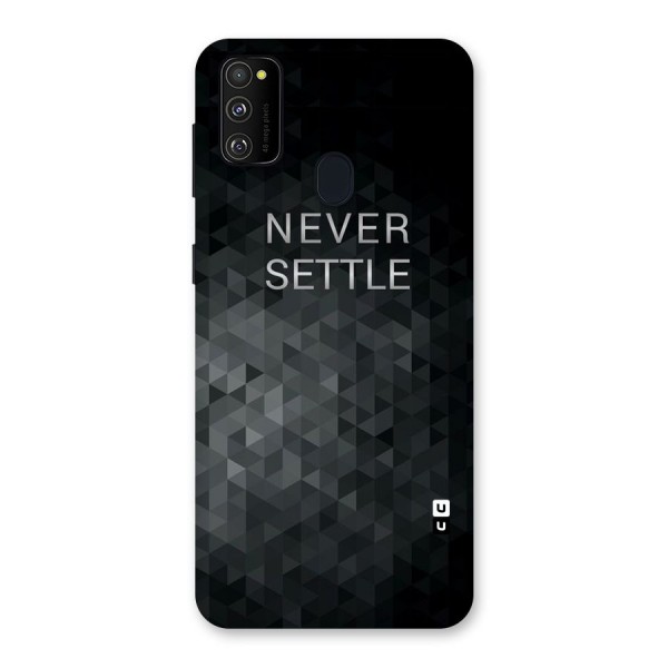 Abstract No Settle Back Case for Galaxy M21