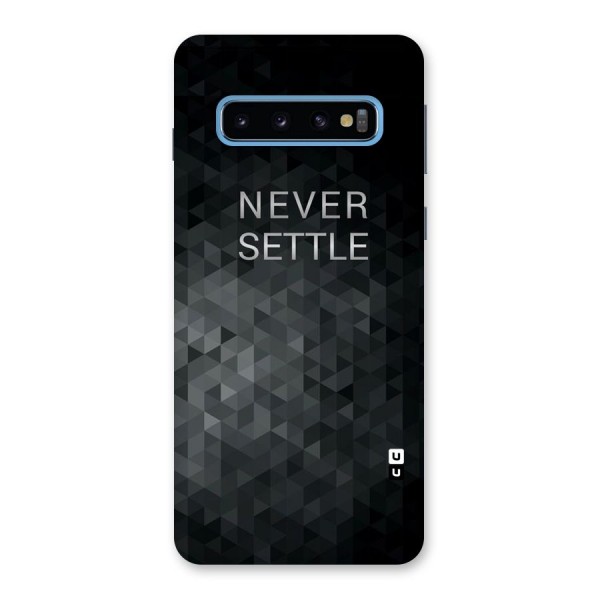 Abstract No Settle Back Case for Galaxy S10
