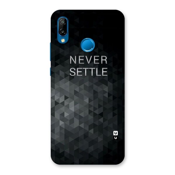 Abstract No Settle Back Case for Huawei P20 Lite