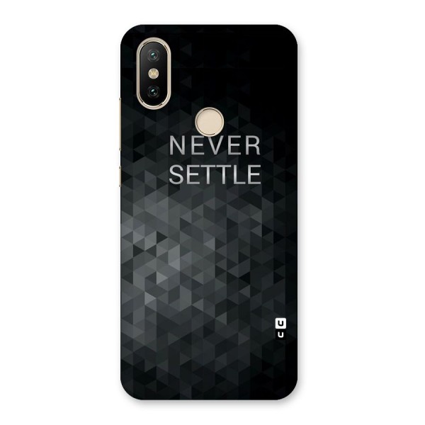 Abstract No Settle Back Case for Mi A2
