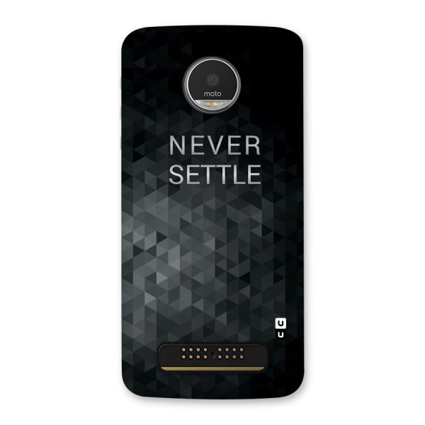 Abstract No Settle Back Case for Moto Z Play