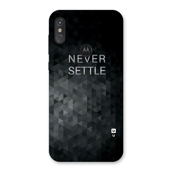 Abstract No Settle Back Case for Motorola One Power