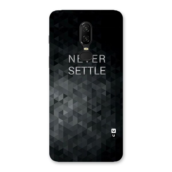 Abstract No Settle Back Case for OnePlus 6