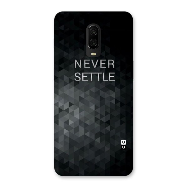 Abstract No Settle Back Case for OnePlus 6T