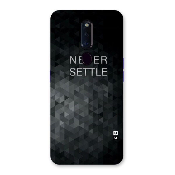 Abstract No Settle Back Case for Oppo F11 Pro