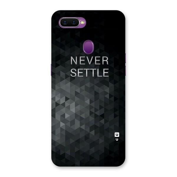 Abstract No Settle Back Case for Oppo F9