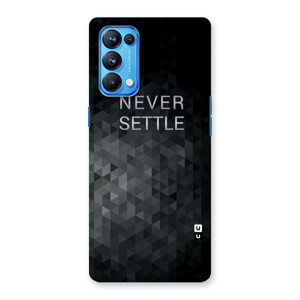 Abstract No Settle Back Case for Oppo Reno5 Pro 5G