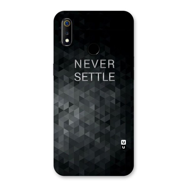Abstract No Settle Back Case for Realme 3