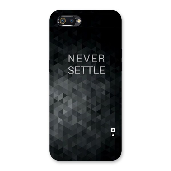 Abstract No Settle Back Case for Realme C2