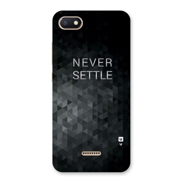 Abstract No Settle Back Case for Redmi 6A