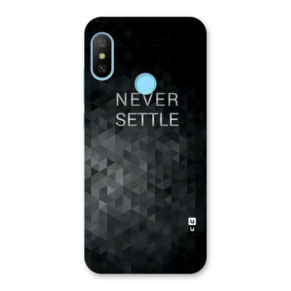 Abstract No Settle Back Case for Redmi 6 Pro