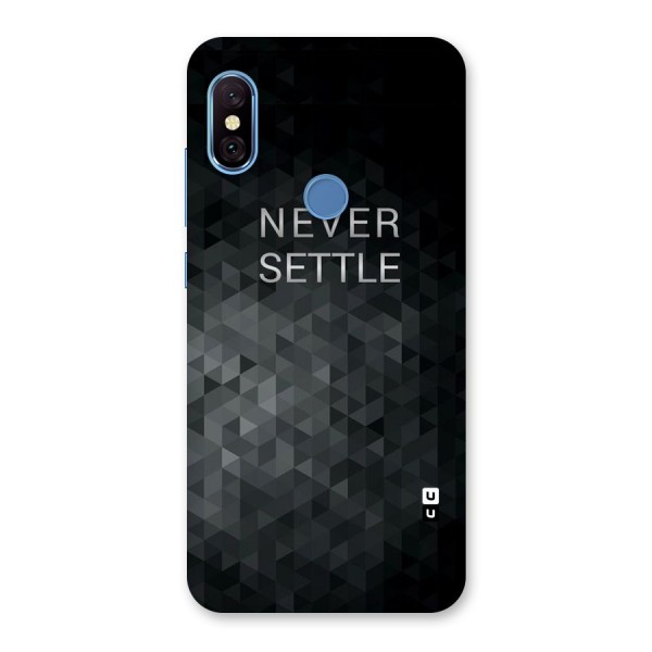 Abstract No Settle Back Case for Redmi Note 6 Pro