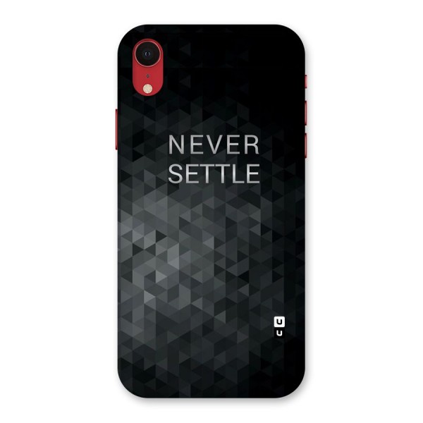 Abstract No Settle Back Case for iPhone XR