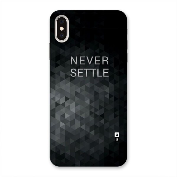 Abstract No Settle Back Case for iPhone XS Max