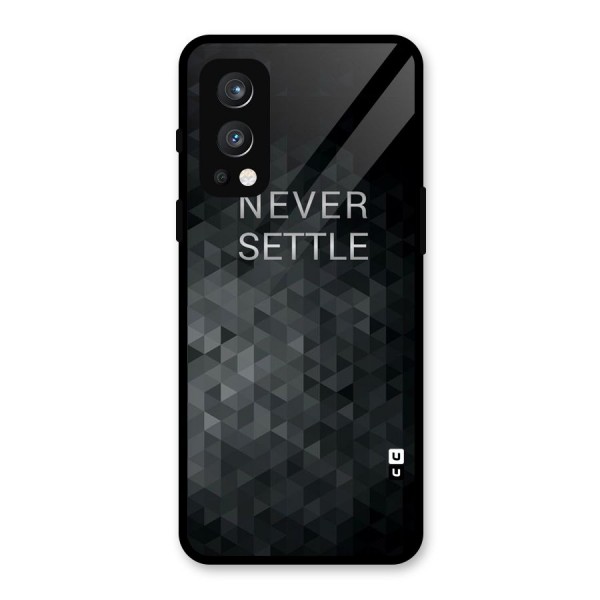 Abstract No Settle Glass Back Case for OnePlus Nord 2 5G