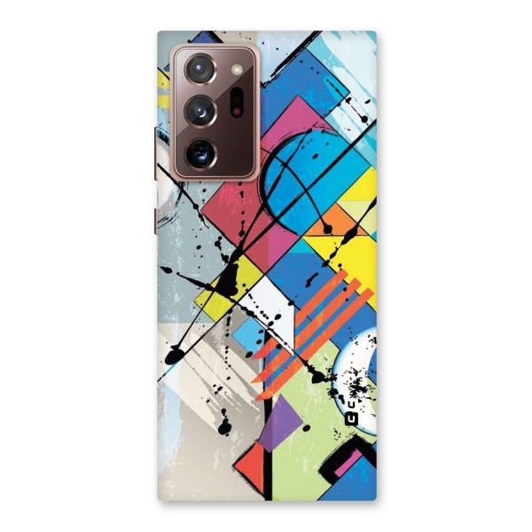 Abstract Paint Shape Back Case for Galaxy Note 20 Ultra