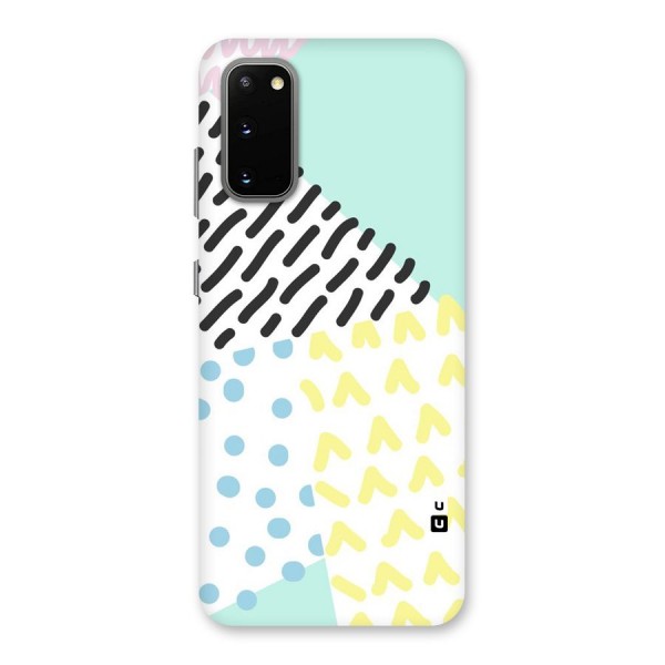 Abstract Pastel Back Case for Galaxy S20