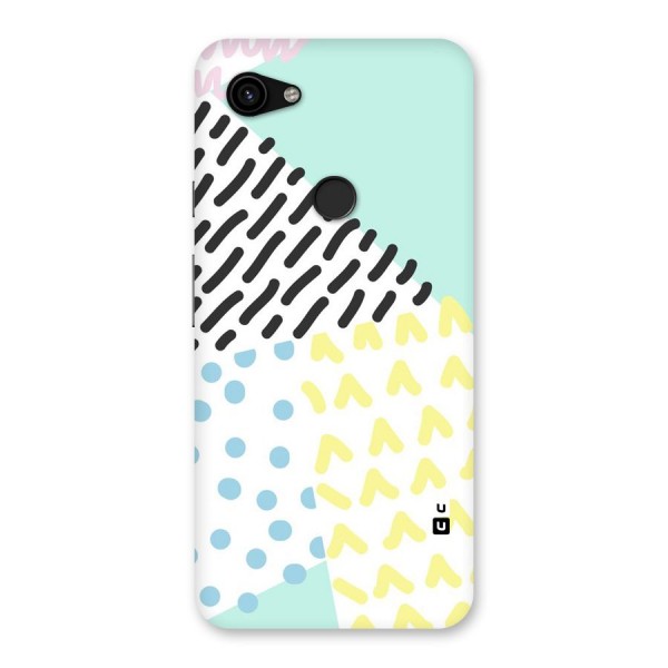 Abstract Pastel Back Case for Google Pixel 3a XL