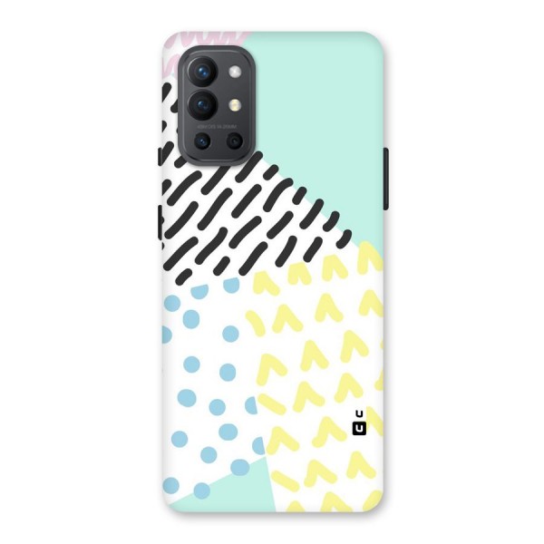 Abstract Pastel Back Case for OnePlus 9R