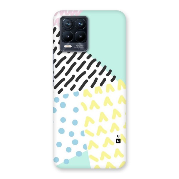 Abstract Pastel Back Case for Realme 8 Pro