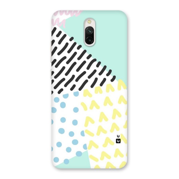 Abstract Pastel Back Case for Redmi 8A Dual