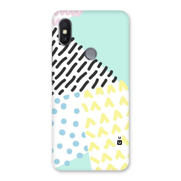 Abstract Pastel Back Case for Redmi Y2